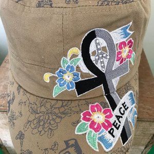 Leader Khaki Cadet Peace Cap